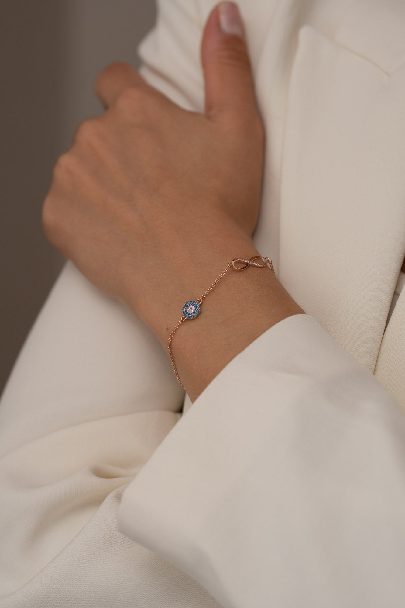 Infinite Evil Eye Protection Bracelet